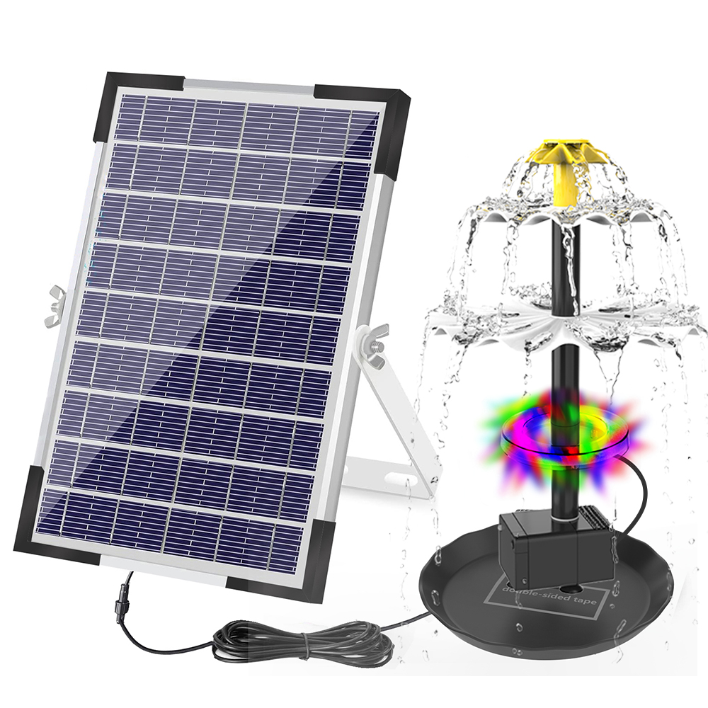 Aquarium Light - Solar brunnen pumpe für Vogel bad