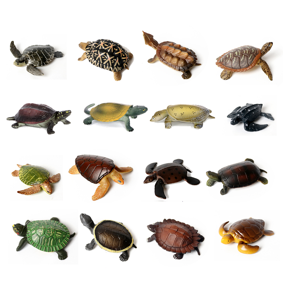 Aquarium Decor - Realistische Miniaturen Meeres leben Meeres schildkröte