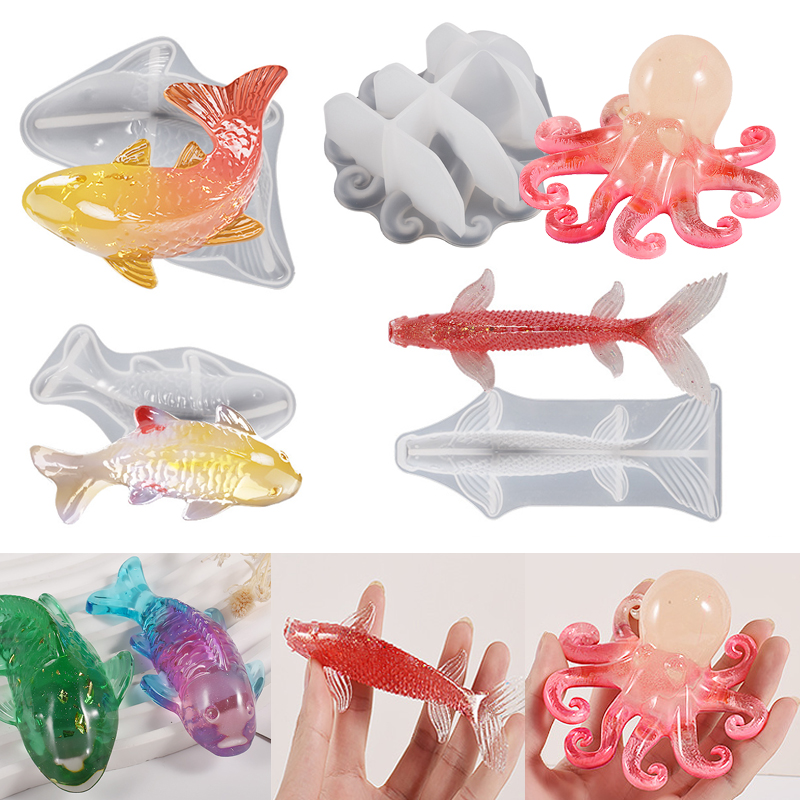 3D Koi-Fisch-förmige Epoxidhar – Fish Aquarium Home Bewertung und Preis