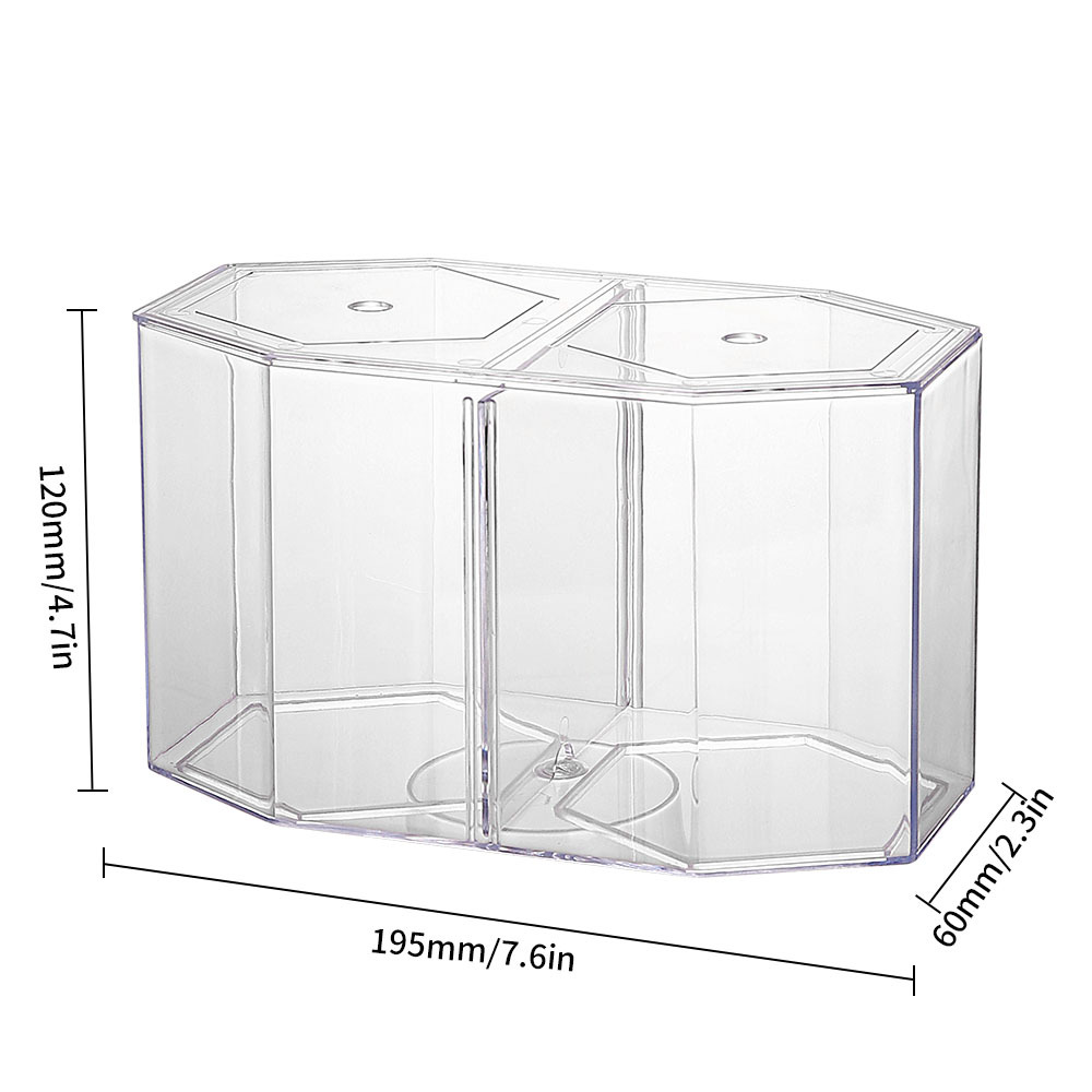 Acryl Zwei Splits Guppy Aquari – Betta Fish Tank Bewertung und Preis