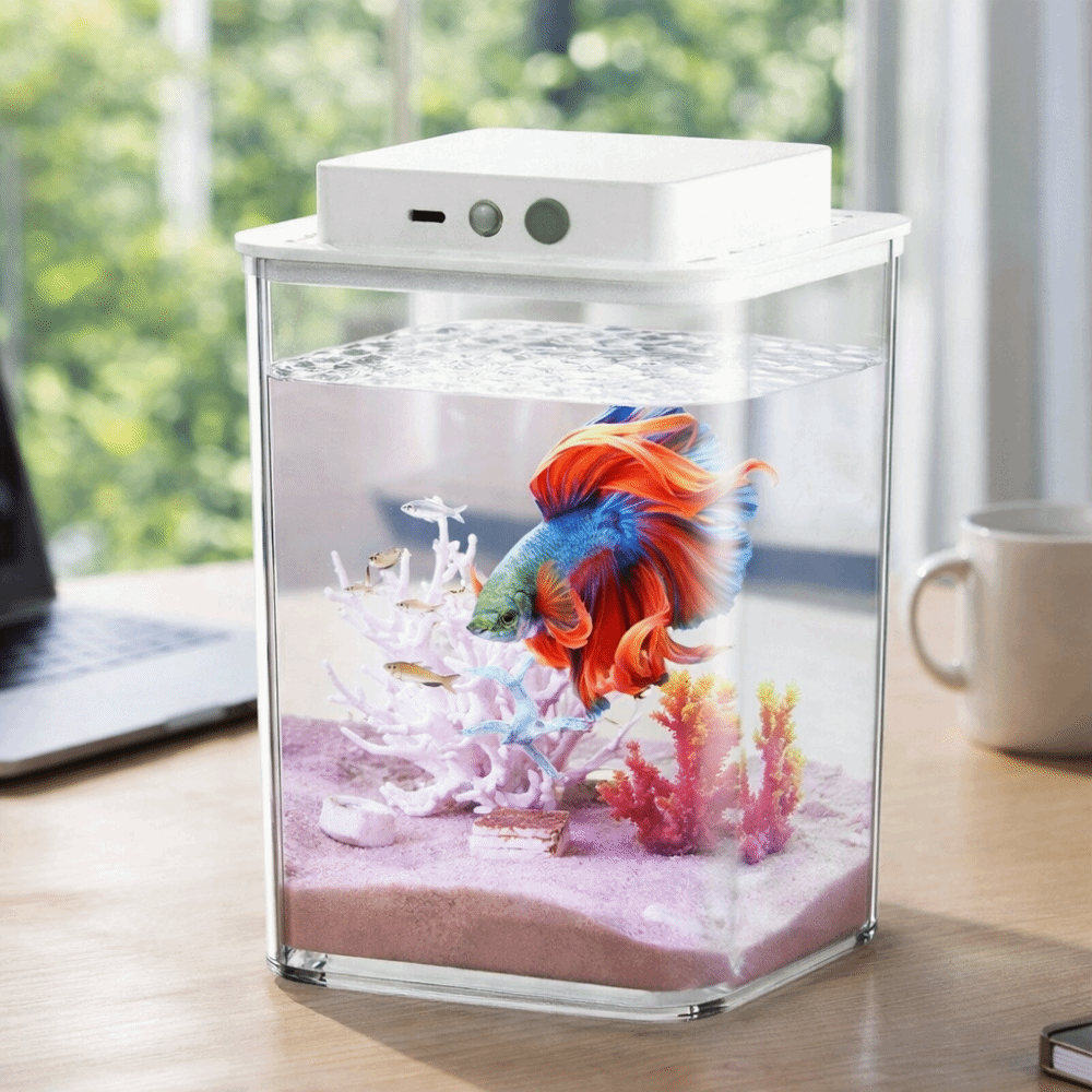 Transparentes Betta-Fischbecke – Aquarium Fish Betta Bewertung und Preis