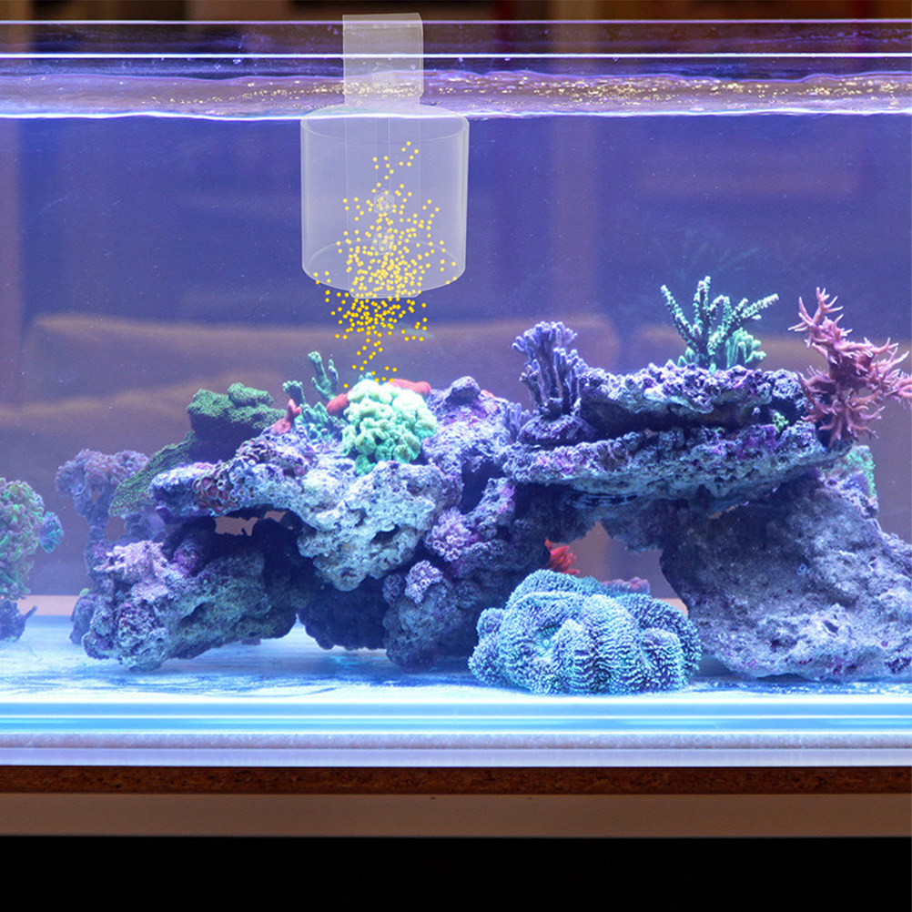 Verstellbarer Acryl-Fischfütte – Aquarium Fish Keeping Bewertung und Preis