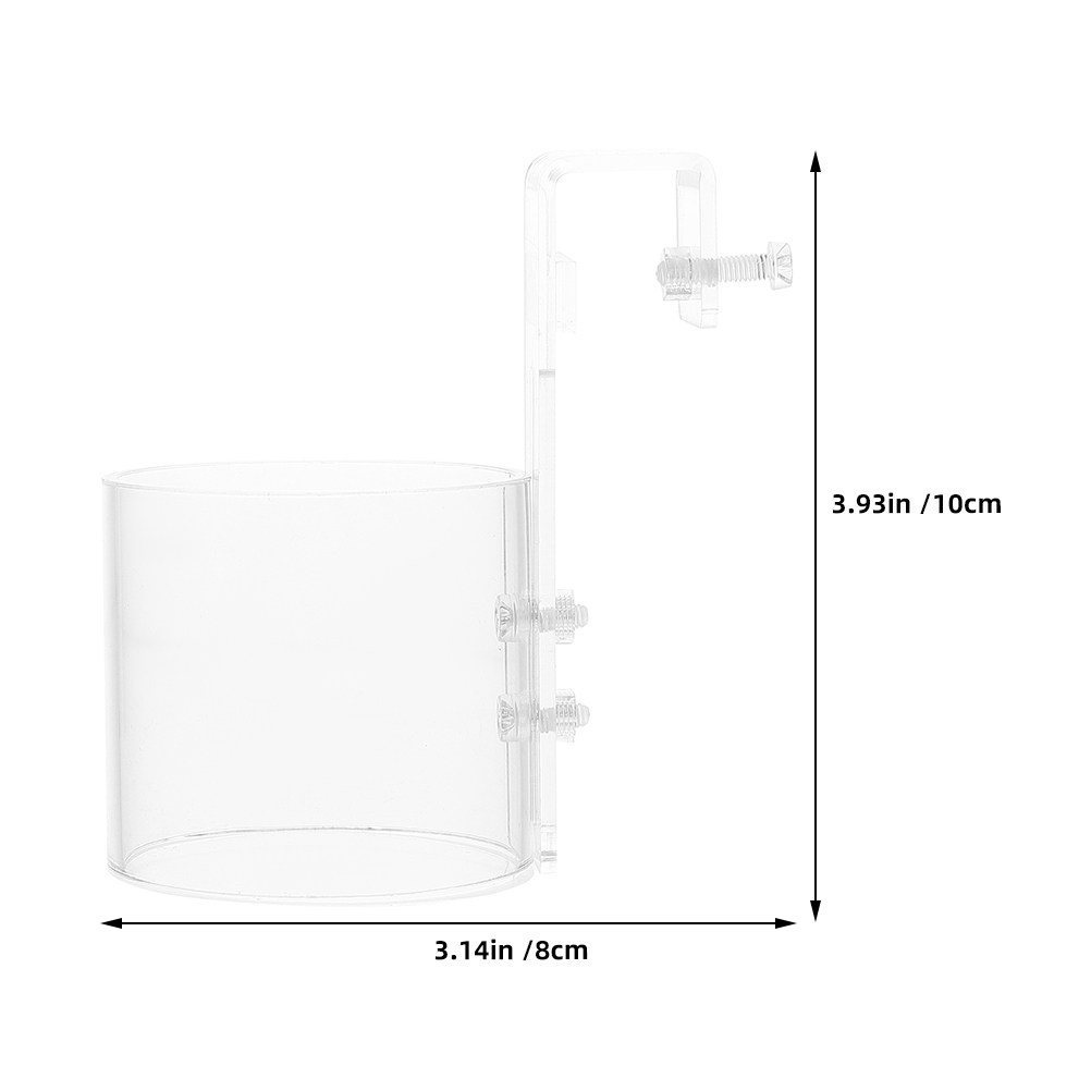 Verstellbarer Acryl-Fischfütte – Aquarium Fish Keeping Bewertung und Preis
