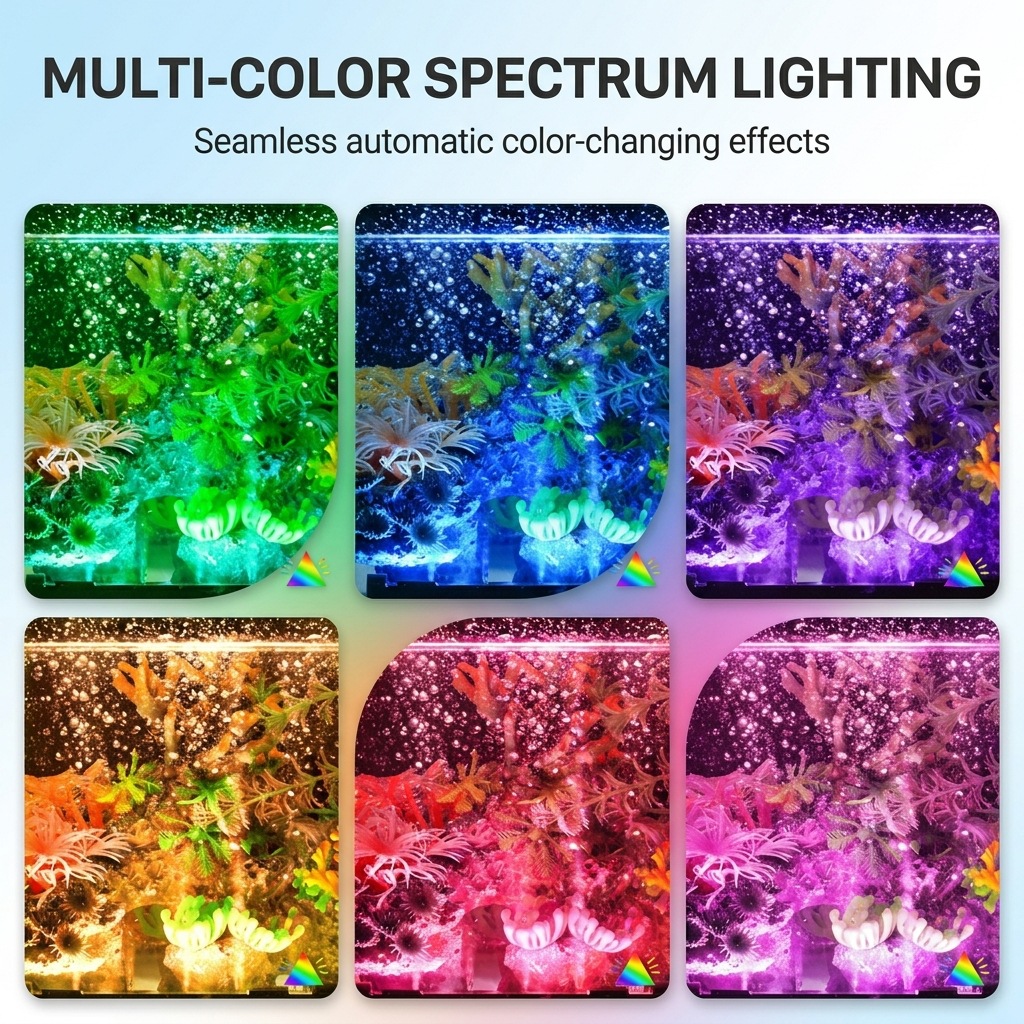 USB LED Aquarium-Luftblasenlic – Fish Tank Gravel Bewertung und Preis